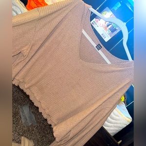 Long sleeve crop top from SHEIN